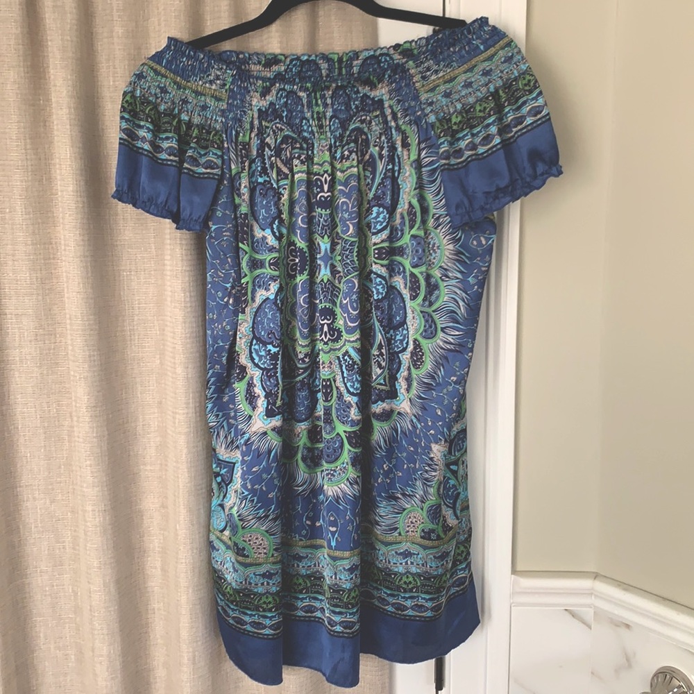 Classique Off the Shoukder, Short Sleeve Tunic, OS